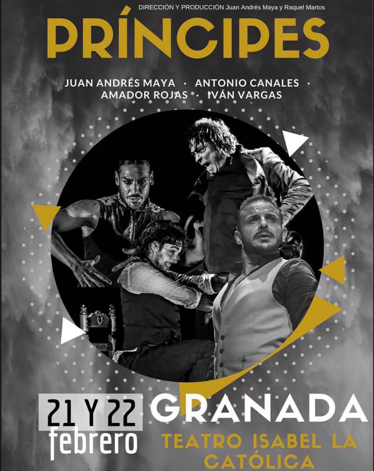 Príncipes de Juan Andrés Maya en el Teatro Isabel la Católica de Granada