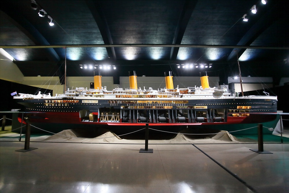 La exposición oficial de la Fundación Titanic en Murcia