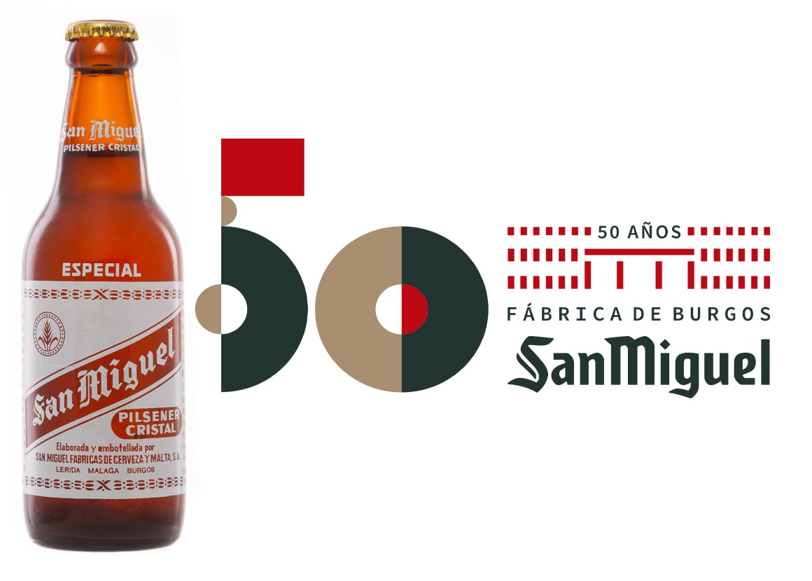 Cervezas San Miguel celebra sus 50 años en Burgos