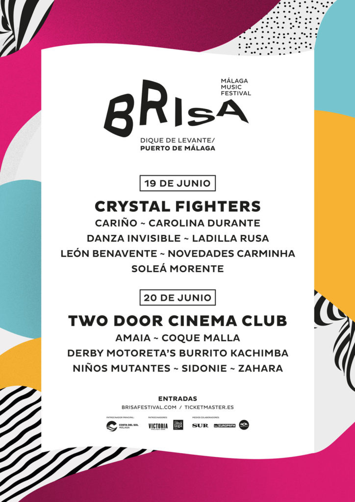 Brisa Festival 2020 en el Dique de Levante del Puerto de Málaga