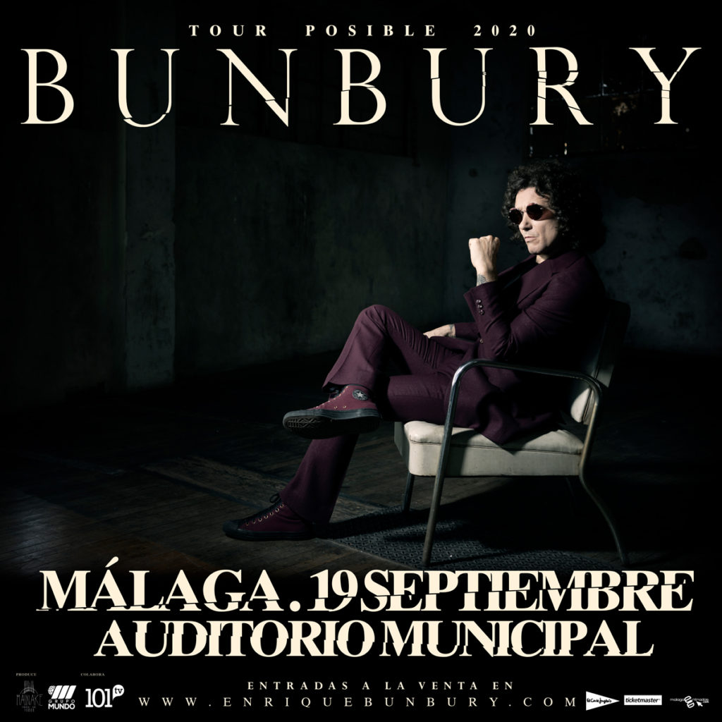 Bunbury presenta Posible en el Auditorio Municipal de Málaga