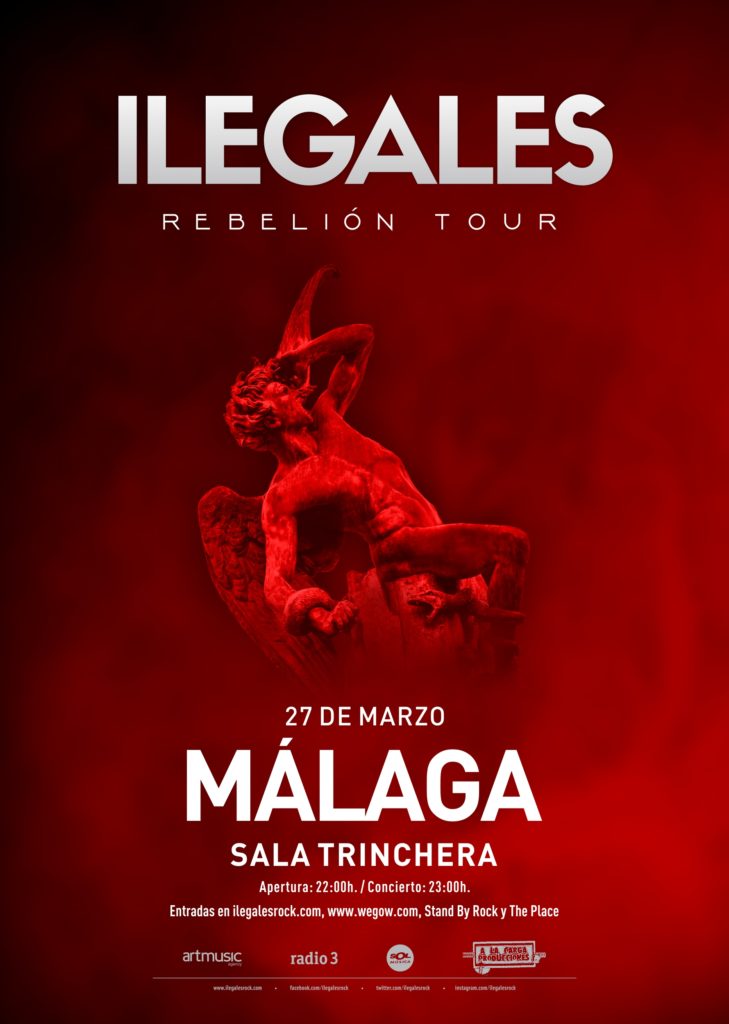 Ilegales presenta Rebelión en La Trinchera de Málaga