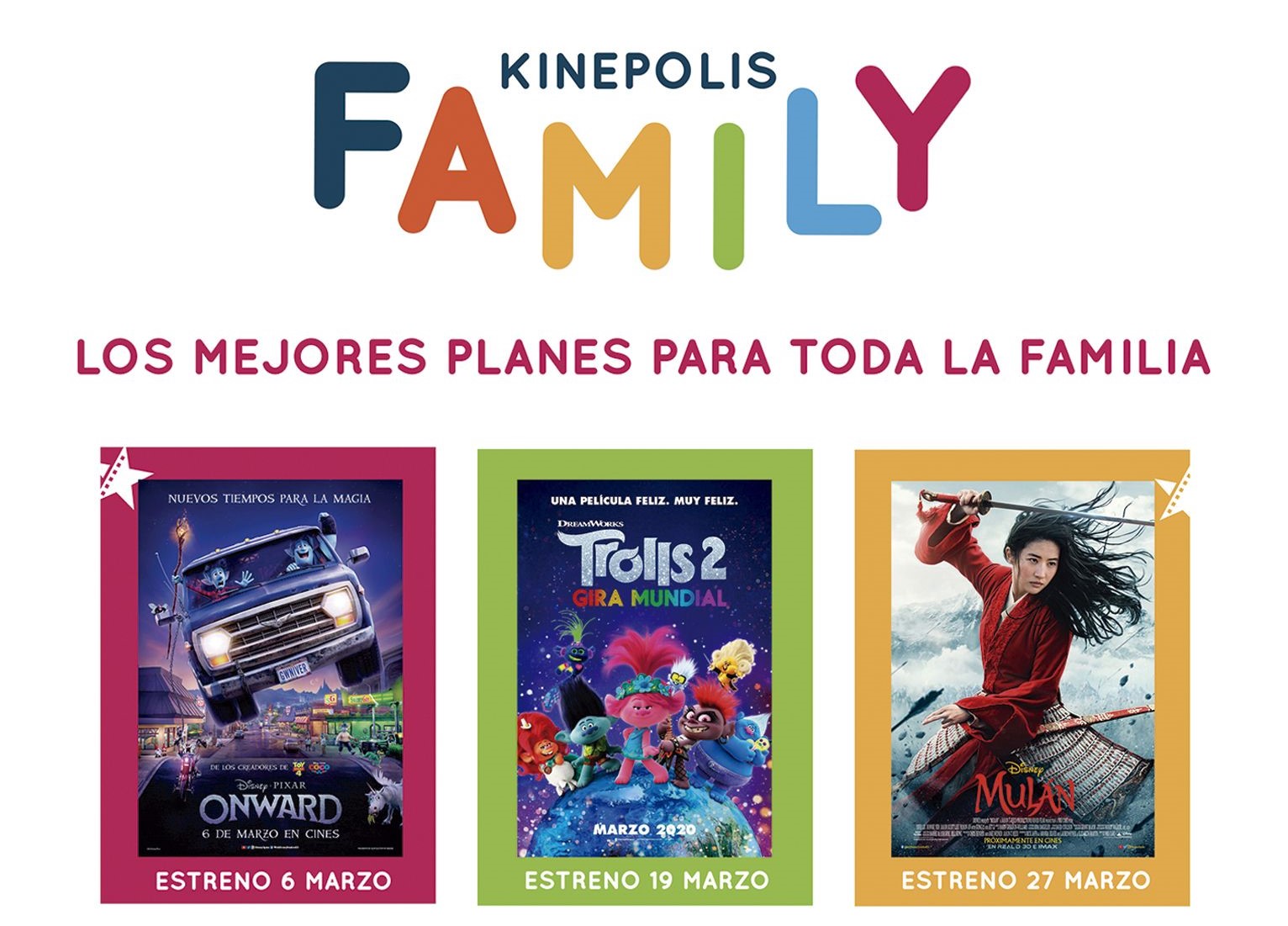 Kinépolis Granada propone planes en familia con los nuevos estrenos de cine infantil
