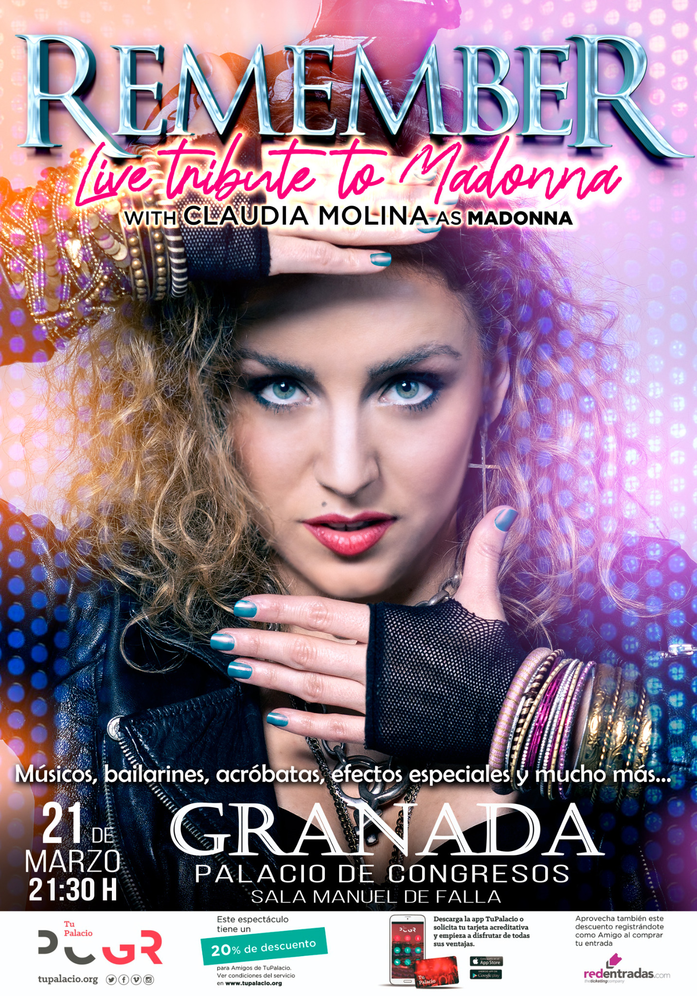Remember – Live Tribute to Madonna en el Palacio de Congresos de Granada