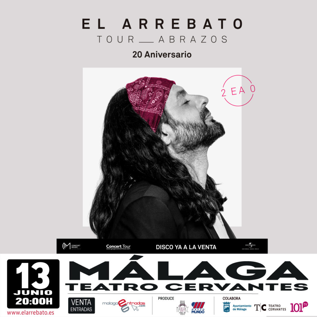 El Arrebato presenta Abrazos en el Teatro Cervantes de Málaga