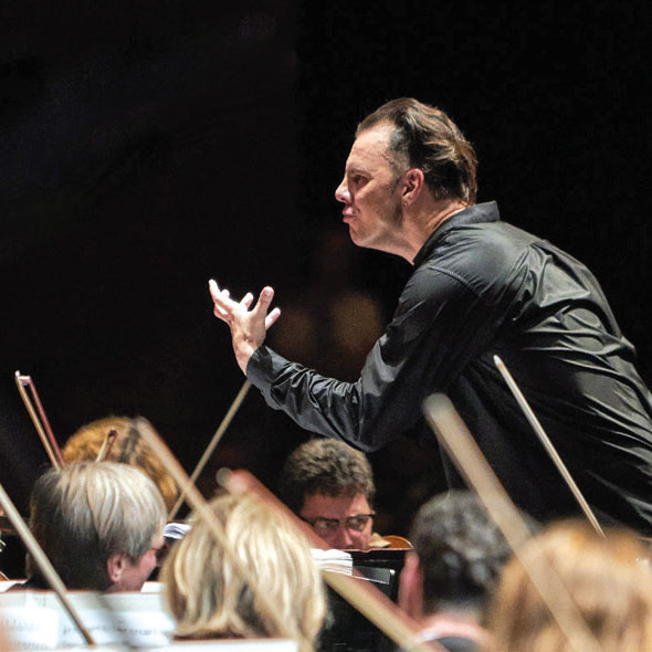 Concierto de Orquesta Sinfónica de la SWR en Auditorio Nacional de Música en Madrid