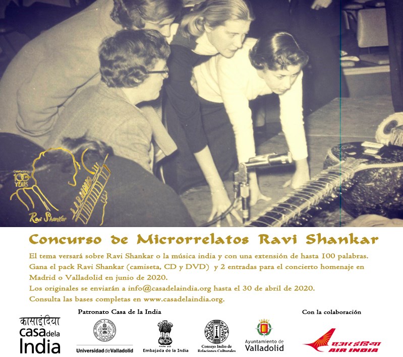 La Fundación Casa de la India convoca el `Concurso de microrrelatos Ravi Shankar´