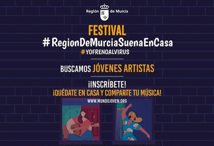 Llega el festival #RegióndeMurciaSuenaEnCasa