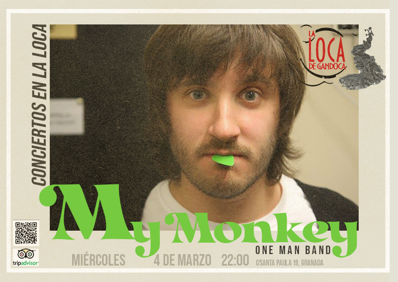 Concierto de My Monkey en La Loca de Gandoca de Granada