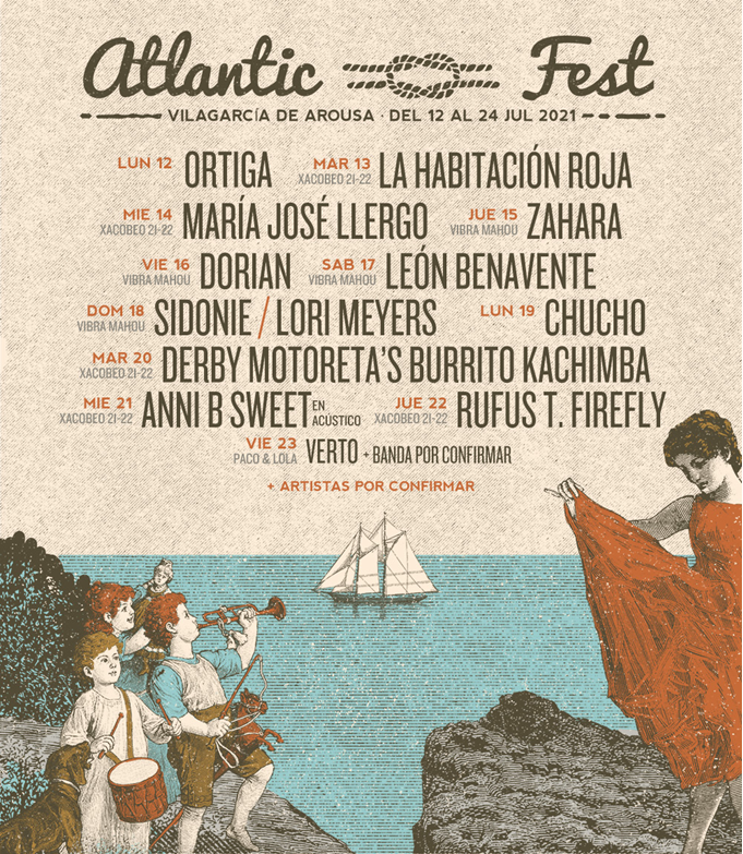 Atlantic fest, regresa el festival a Vilagarcía de Arousa