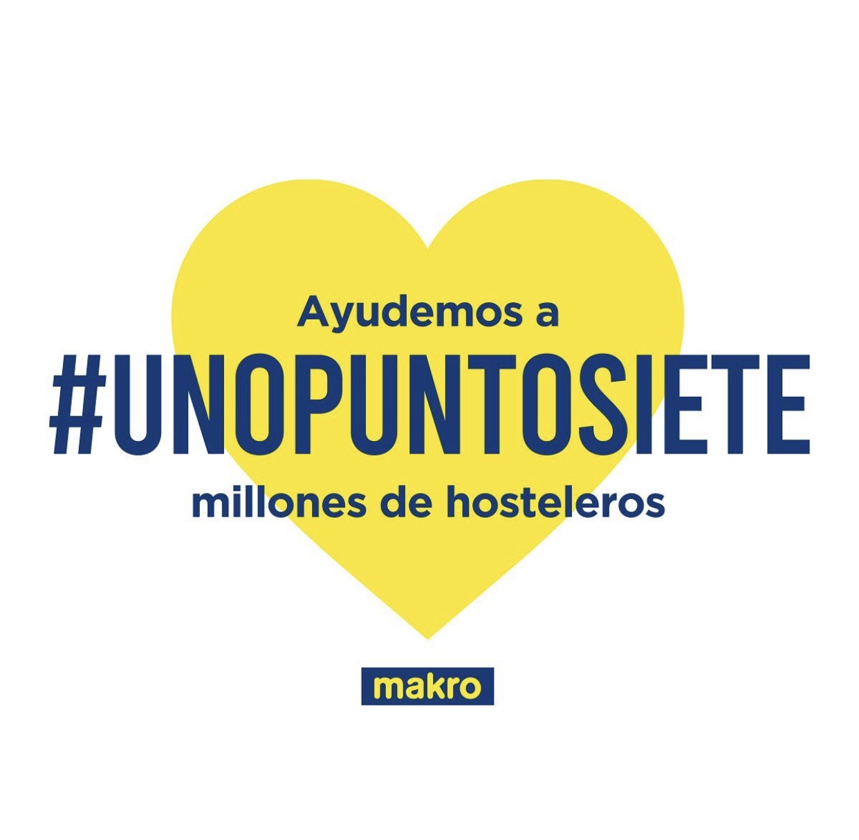 #Unopuntosiete plataforma que recoge las peticiones de los hosteleros