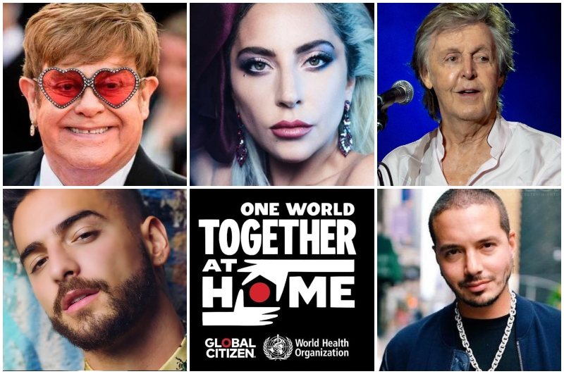 One World Together at Home el festival internacional de la cuarentena