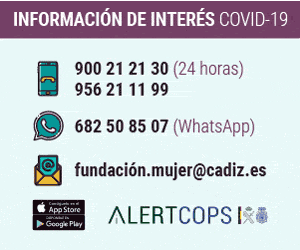 Información y contacto para situaciones de violencia de genero durante el COVID-19 en Cádiz