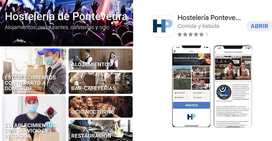 Hostelería de Pontevedra App
