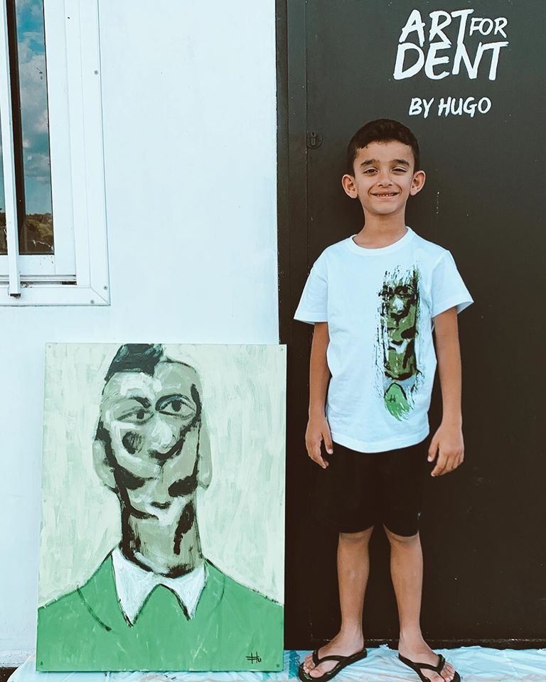 Art for Dent. Proyecto artístico y solidario para Hugo Yáñez