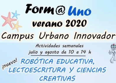 Form@Uno presenta su Campus Urbano Innovador en Burgos para los peques de casa