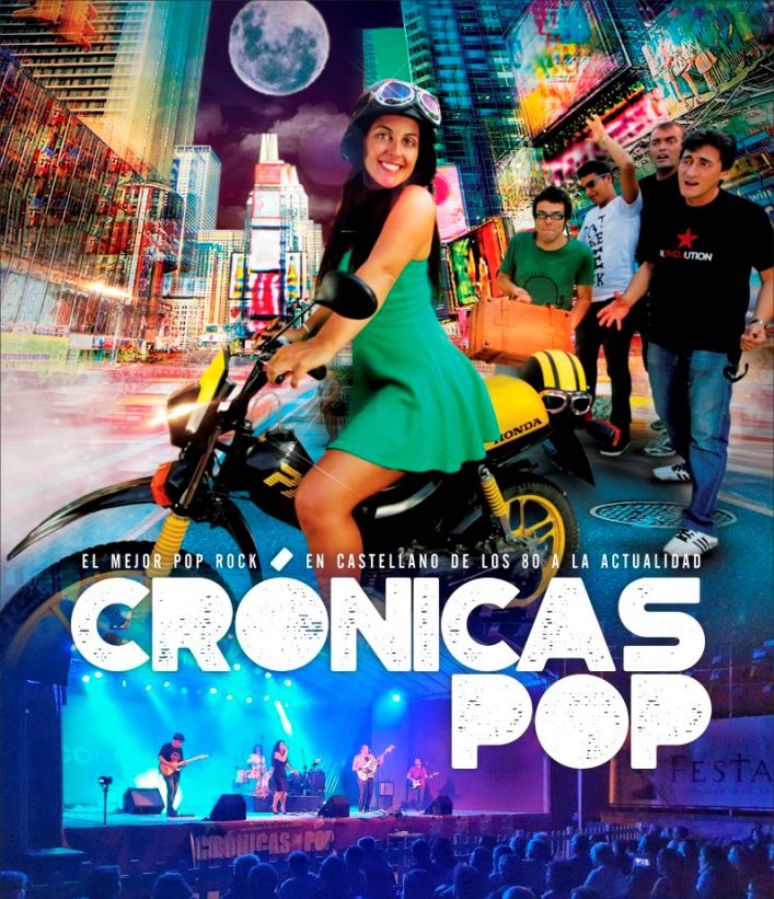 Crónicas pop, concierto en Moaña