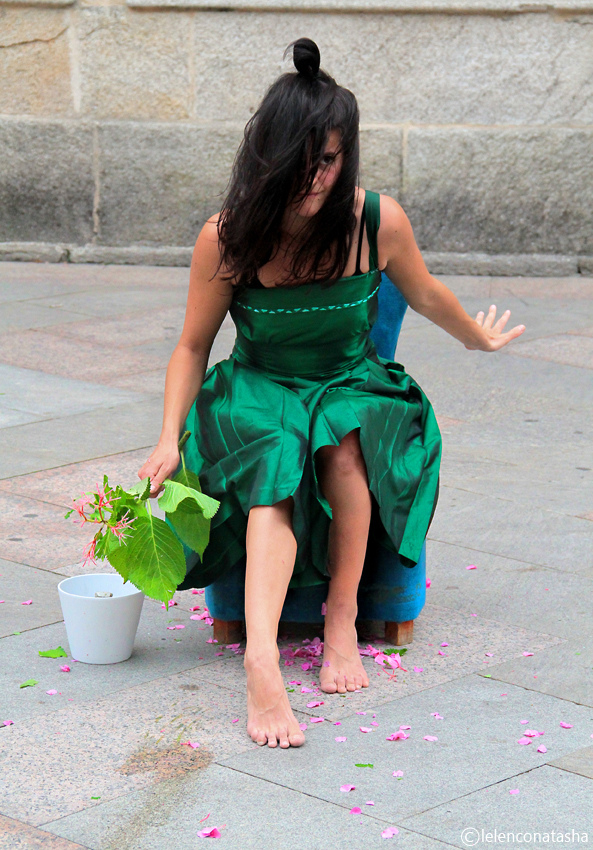 Baila un vestido verde, espectáculo de danza en Gondomar