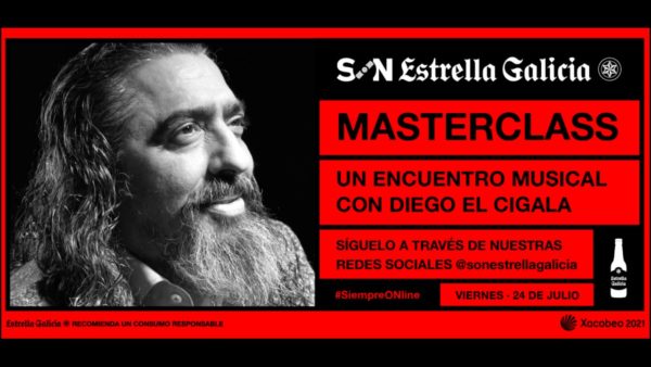 Diego El Cigala protagoniza la primera Masterclass SON Estrella Galicia