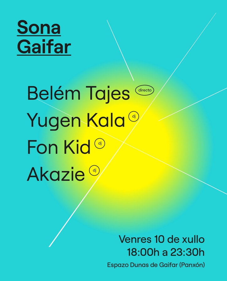 Sona Gaifar, ciclo de música electrónica en Panxón