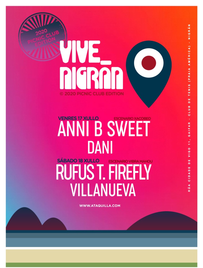 Vive Nigrán, el festival regresa con Anni B Sweet y Rufus T. Firefly