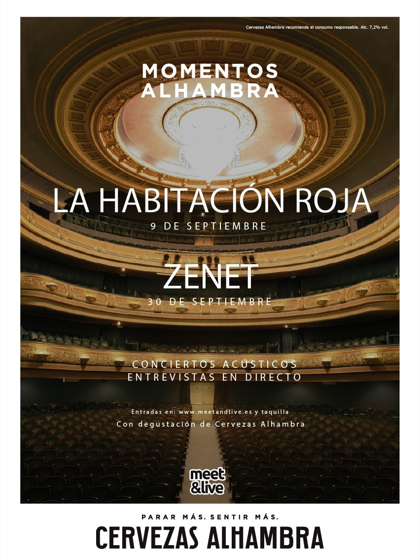 Momentos Alhambra se traslada al Castillo de Santa Bárbara con los conciertos de La Habitación Roja y Zenet