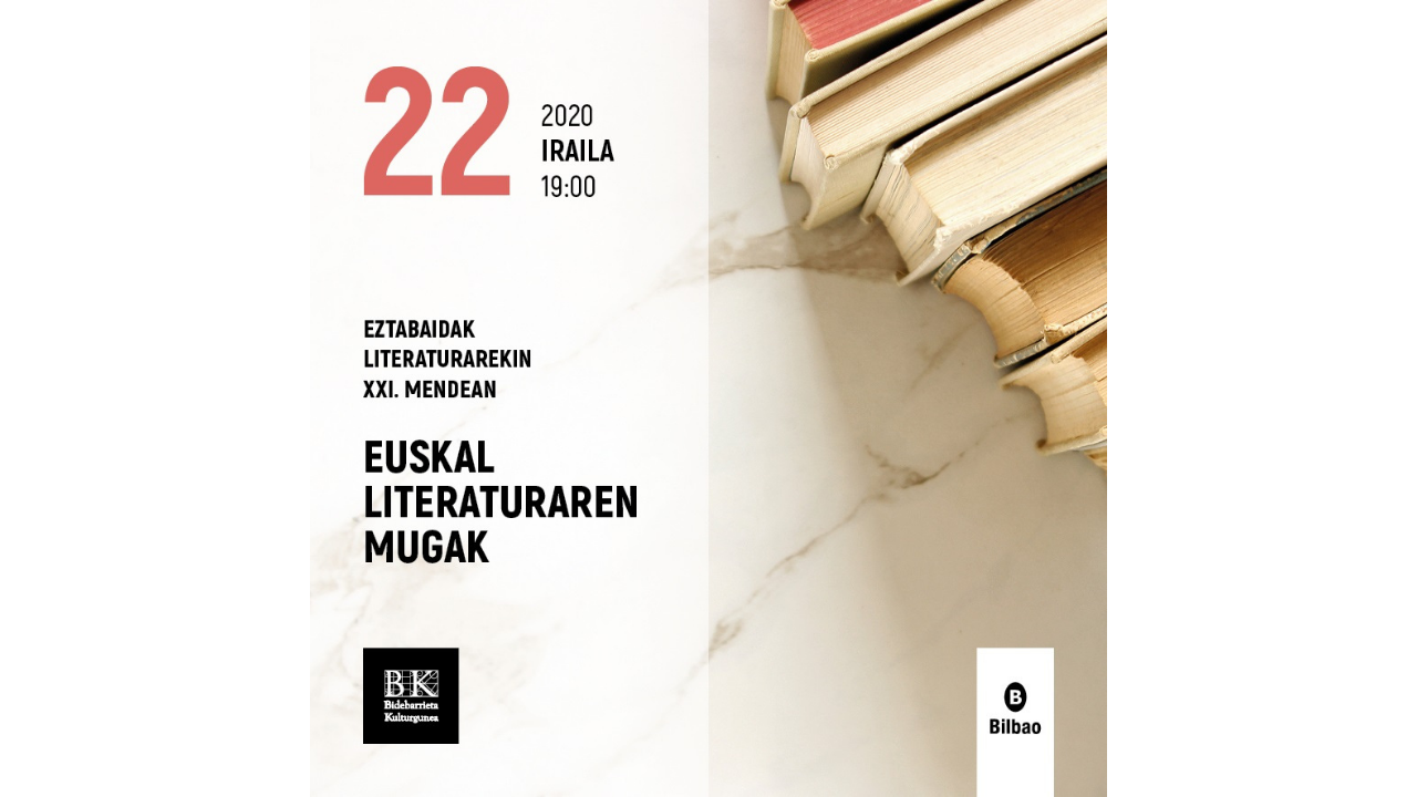 Bidebarrieta acoge mañana un debate sobre literatura con Jon Arretxe y Unai Elorriaga