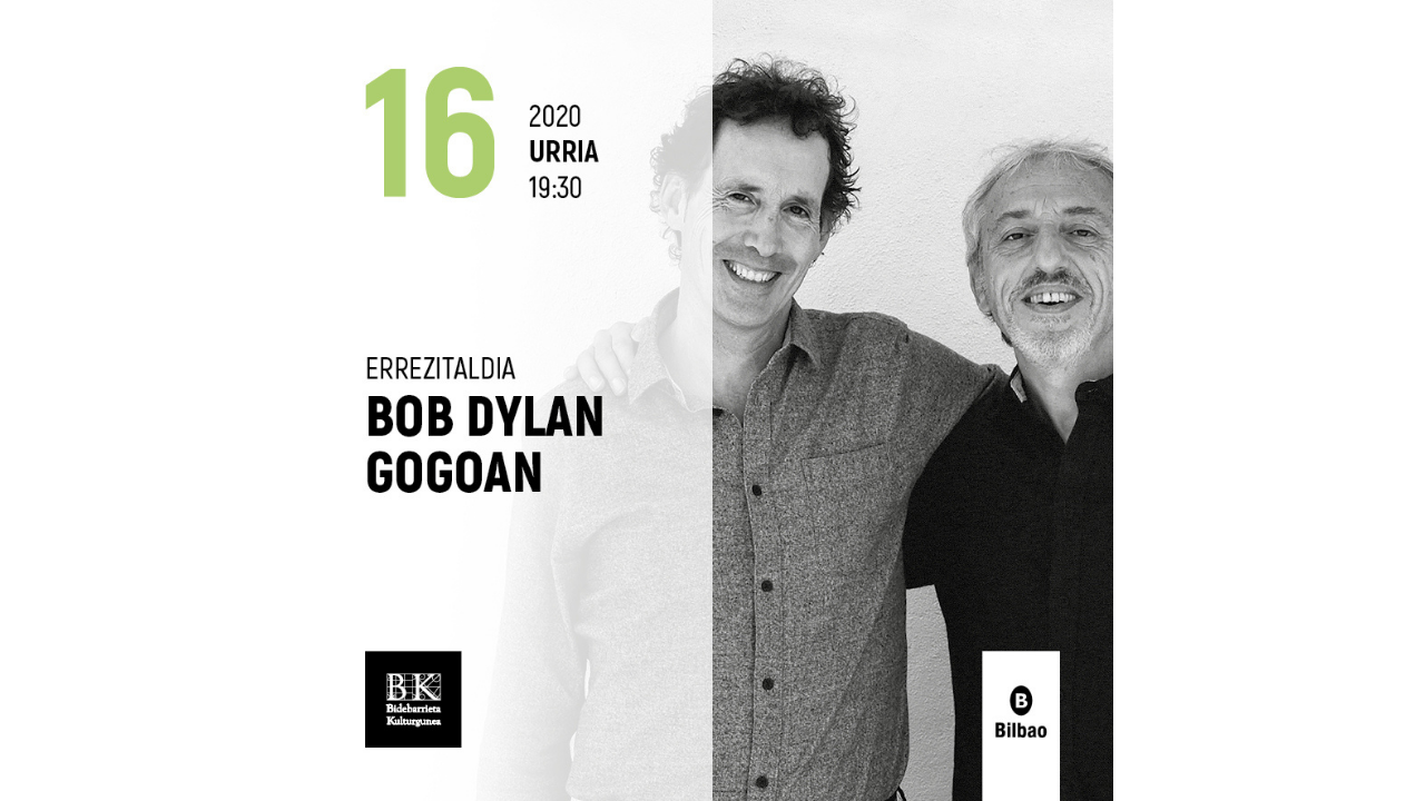 Bidebarrieta Kulturgunea acogerá el concierto Bob Dylan gogoan