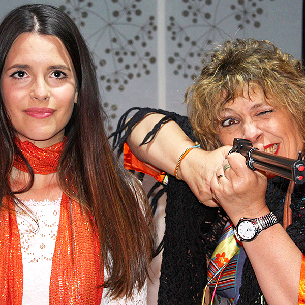 Mi madre, Serrat y yo en Teatro Flumen en Valencia