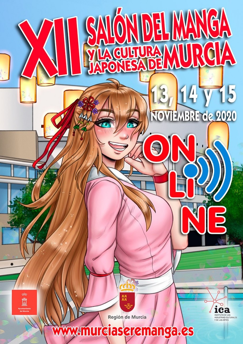 El XII Salón del Manga y la Cultura Japonesa de Murcia, online