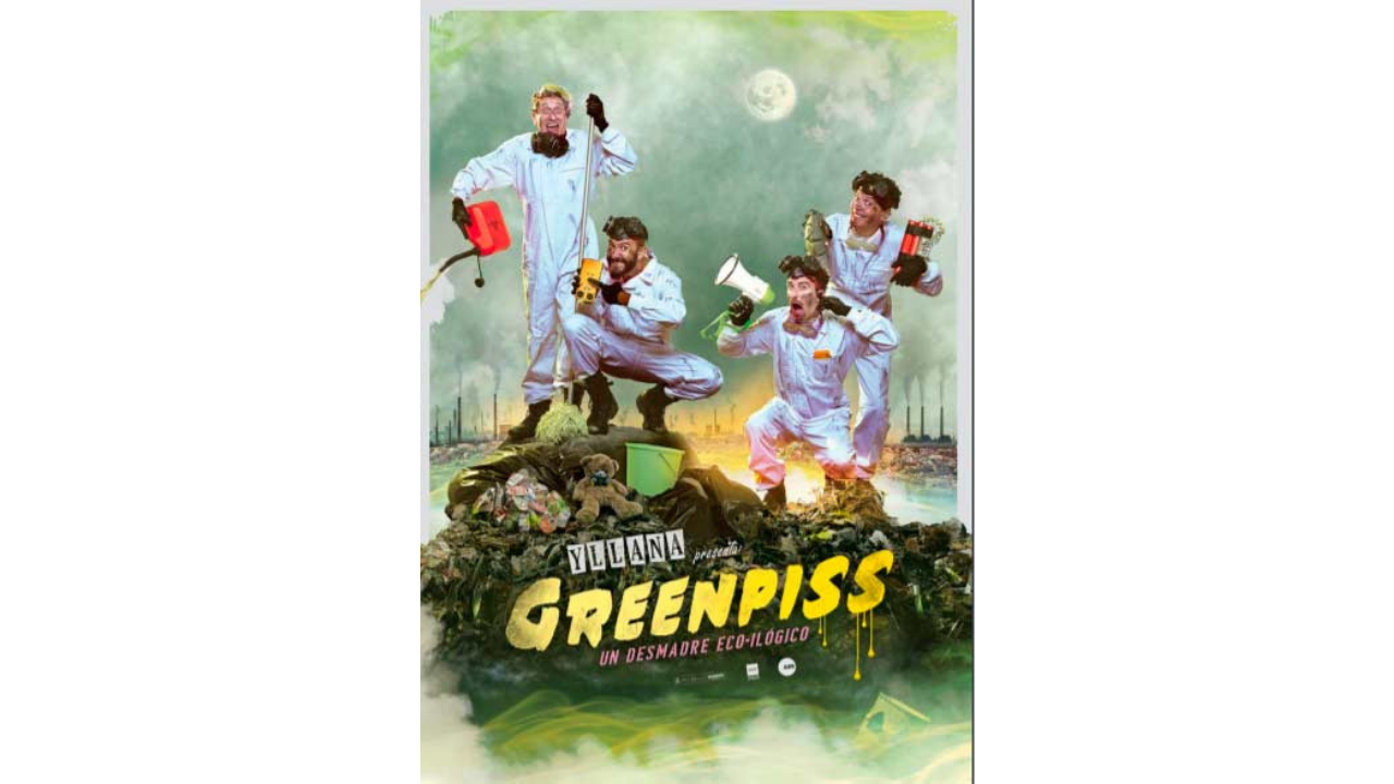«Greenpiss, un desmadre eco-ilógico» llega este viernes al Auditorium Kultur Leioa