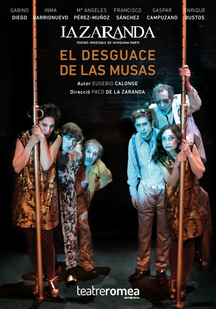 cartell el desguace de las musas teatre romea barcelona