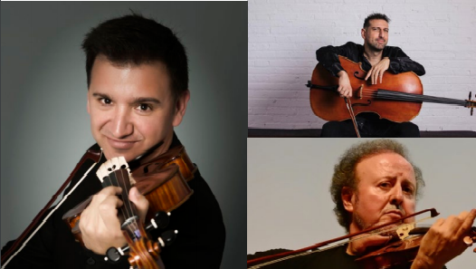Concierto de música clásica Beaux – Arts String Trio en Molina