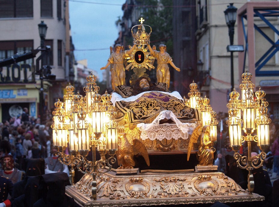 Procesion General del Santo Entierro en Zaragoza