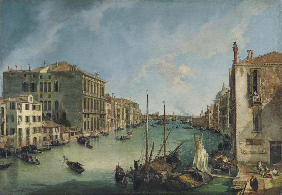 El Gran Canal desde San Vio Venecia