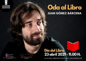 el dia del libro en la biblioteca central de cantabria Juan Gomez Barcena