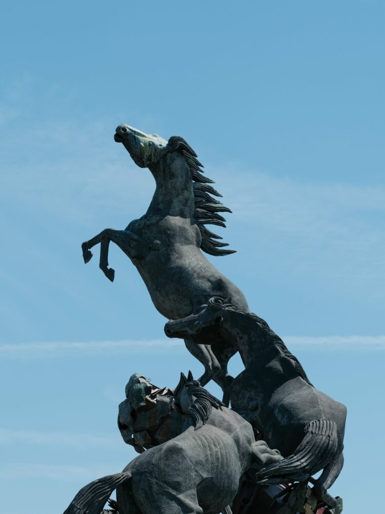 Monumento a los caballos de Juan Oliveira