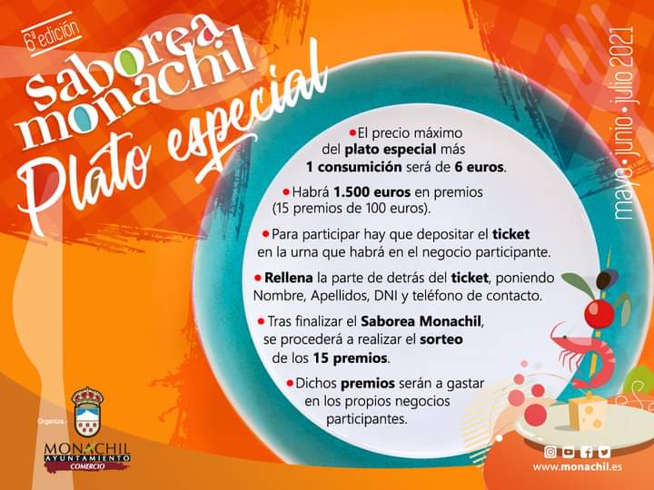 Saborea Monachil fomenta la gastronomía local con 1500 euros en premios cartel