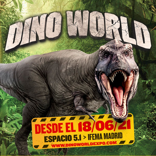 Dino World en Espacio 5 en Madrid