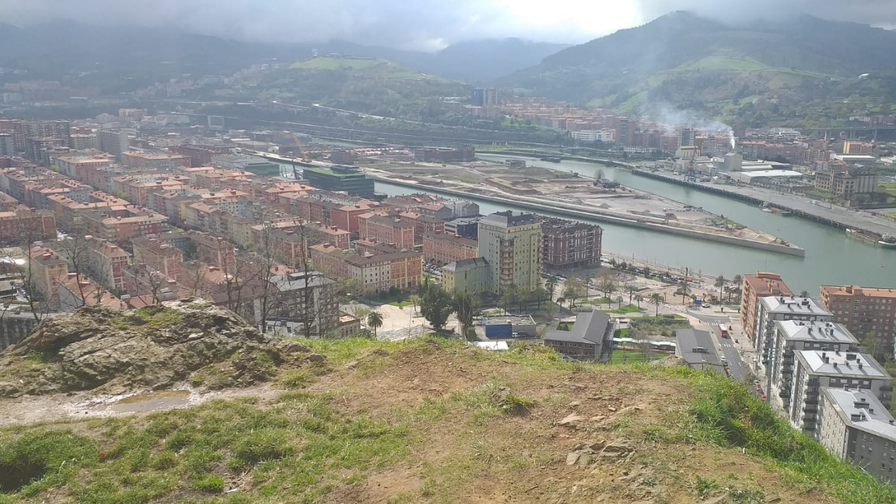 Bilbao habilitará un nuevo mirador y área recreativa en Monte Cabras