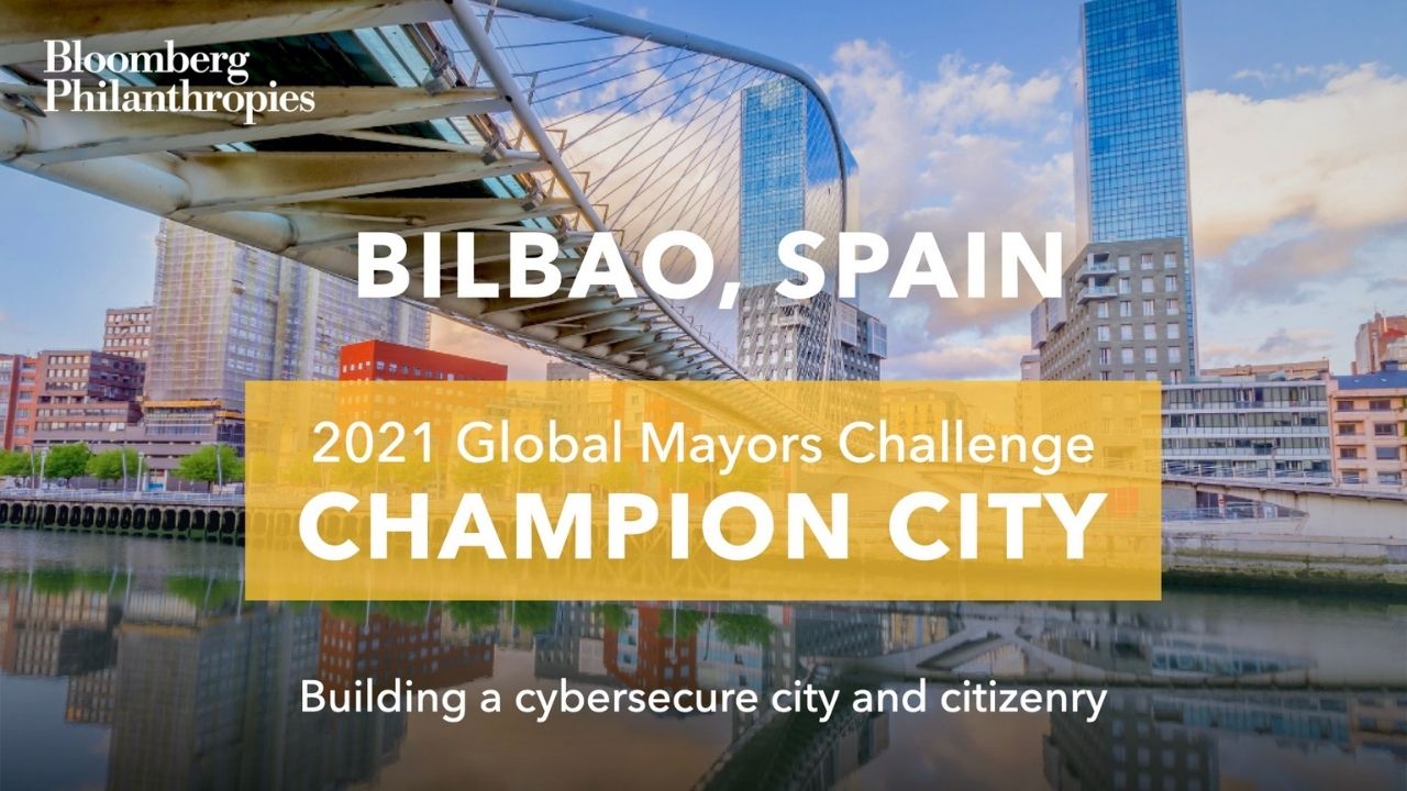 Bilbao es finalista de los Global Mayor Challenge 2021 con su proyecto de ciberseguridad