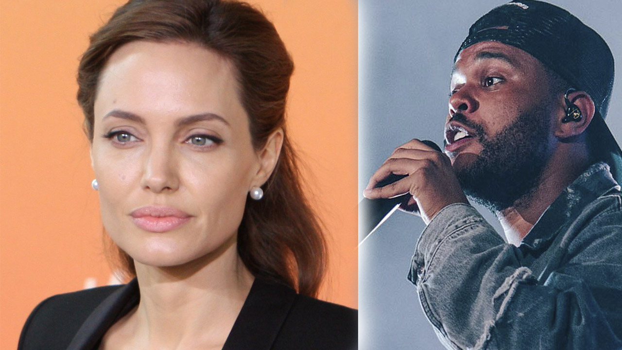 Angelina Jolie y The Weeknd pillados muy juntitos en medio de rumores de romance