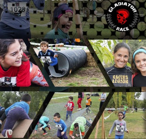 Gladiator Kids, carrera de obstáculos para niños en Pontevedra