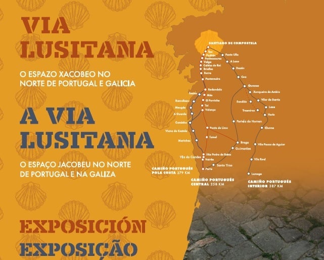Vía Lusitana, exposición sobre el Camino de Santiago en Tui