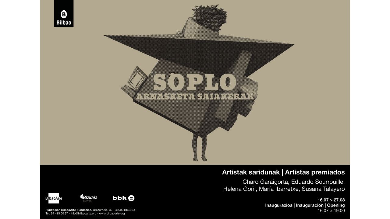 Exposición de los ganadores de ‘Soplo. Arnasketa Saiakerak’ en la Sala Urazurrutia