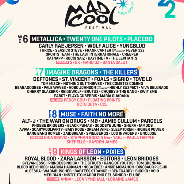 mad cool festival 2022