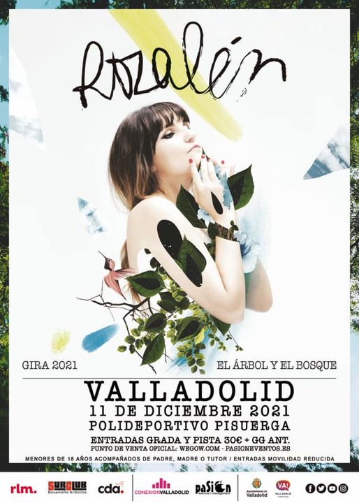 Conexión Valladolid «El Ciclo» Anuncia el concierto Rozalen