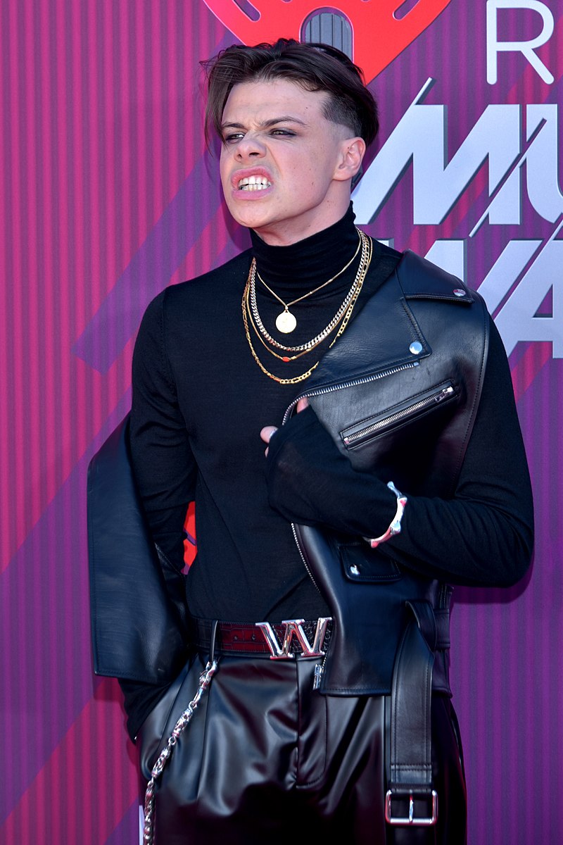 Yungblud at the 2019 iHeartRadio Music Awards in Los Angeles California