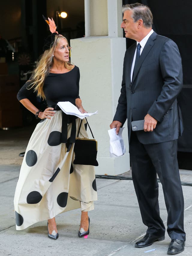 sarah jessica parker and chris noth are seen at the film news photo 1628327309 min