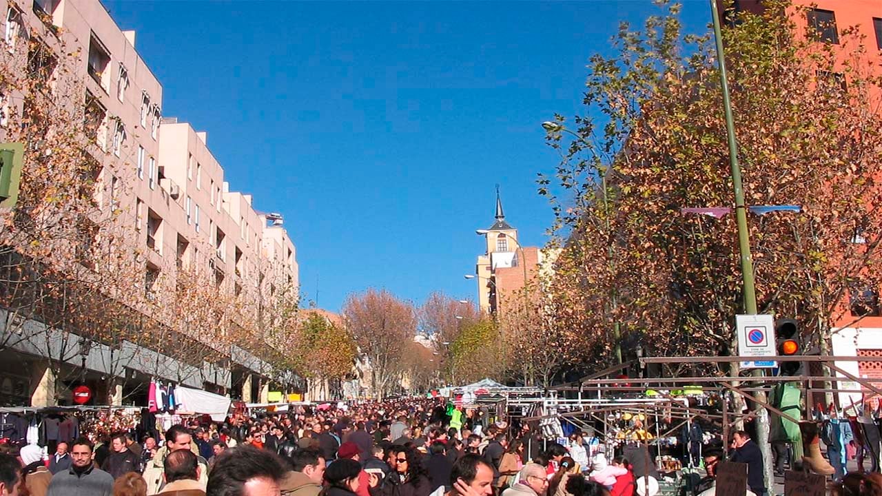 El Rastro de Madrid se recupera al 100%